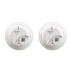 First Alert SC-9120B Hardwired Smoke and Carbon Monoxide Alarm with Battery Backup 2 Pack