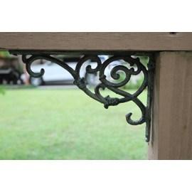Cast Iron Country Victorian Ornate Style, Bronzed Look, and a Great DIY Project in The House, Garden and Much More! B-93-P (2)