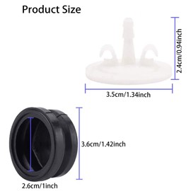 CAVLA Primer Bulb 66-7460 & 44-2750 Body Assembly for Toro CCR-3650, CCR-1000,CCR-2000,CCR-2200 for Lawn-BOY 66-7460 for Stens 120-440 Snowblower/Lawnmower Parts