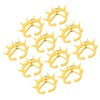 10pcs Nose Rings with Spikes, Prevent Suckling, Calf Weaning Plastic