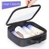 Clear Makeup Bag, 2Pcs Toiletry Bag Air Travel Cosmetic Bag