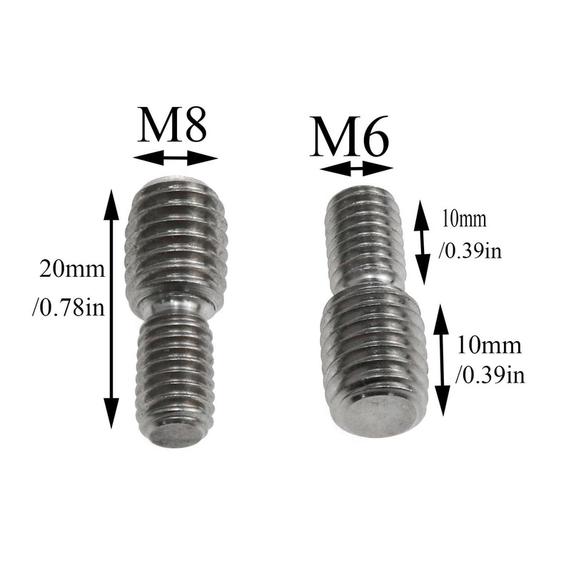 Meuey Lyot- 304 Stainless Steel Transfer Screws Reducer Screw M6
