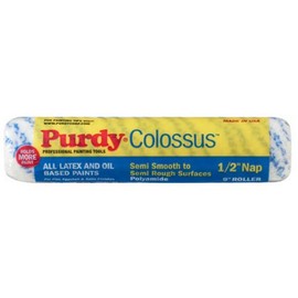Purdy 144630093 Colossus Woven Polyamide High-Capacity 1/2" Nap Cover, 9-Inch x 1/2-Inch