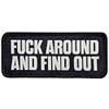FAFO Mess Around and Find Out Woven Patch | 2pc