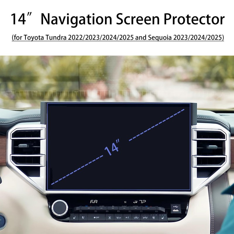 AZZIGO Tempered Glass Screen Protector For 2025 2024 2023 2022