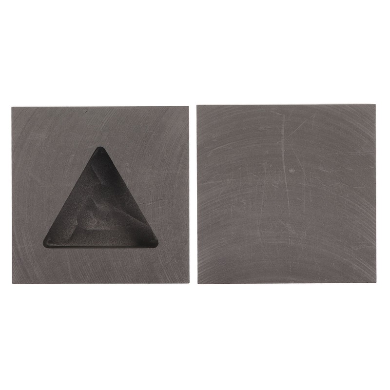 Triangular Graphite Ingot Mold Thermal Stability Multifunctional Graphite Crucible Mould