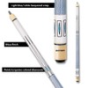 Action Impact - Billiards Pool Cue Stick - White &