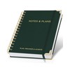 ZICOTO Aesthetic Daily Planner And Notebook With Hourly Schedule -