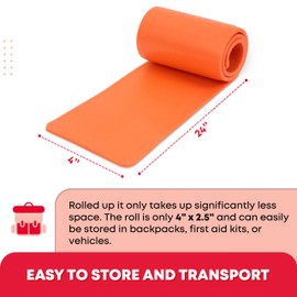 Ever Ready First Aid Universal Aluminum Splint, 24 Inch Rolled (1)