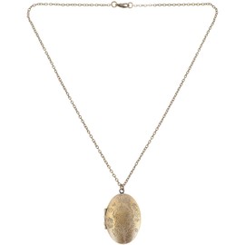 Holibanna Antique Photo Locket Photo Pendant Charm Locket Pictures Charm Pendant Vintage Floral Locket Lockets for Women Flower Pictures Jewelry Chain Jewelry Necklace Miss