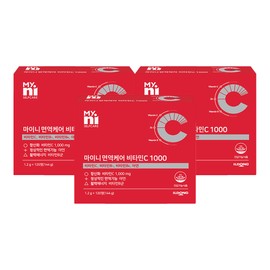 Myny Myni Immune Care Vitamin C 1000 Antioxidant Immune Function Vitality 120 tablets, 3 pieces / 마이니 면역케어 비타민C 1000 항산화 면역기능 활력 120정, 3개