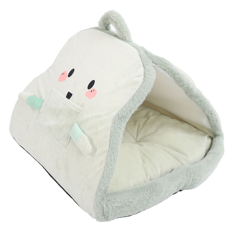 Pet Tent Cave Bed Soft Comfortable Breathable Warm Cat Bed