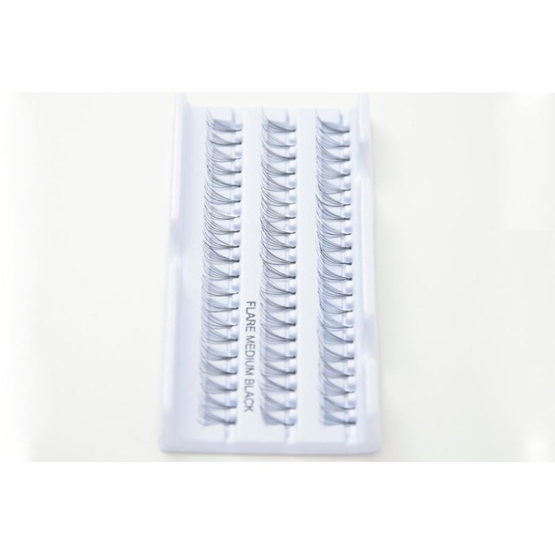 Cherishlook Professional 10packs Eyelashes - Flare Medium Black