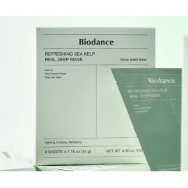 Mascarilla Facial Biodance - Mascarilla Profunda Real de Alga Marina Refrescante