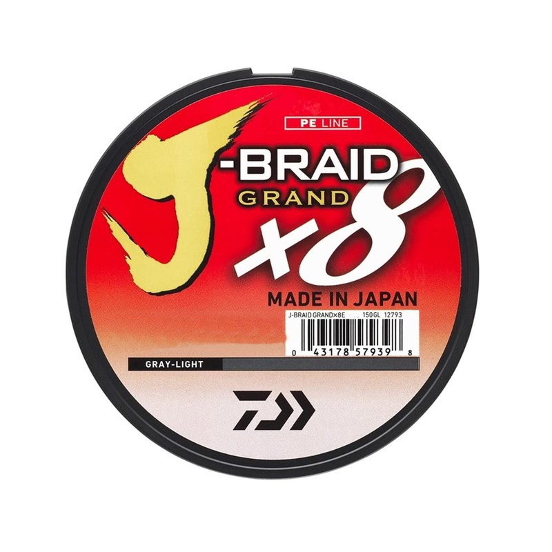 New Daiwa J-Braid Grand X8 11lb / 0.06mm dia /