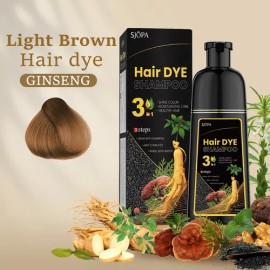 Mopoyat Shampoo Tinte Instantáneo Cubre Canas Natural