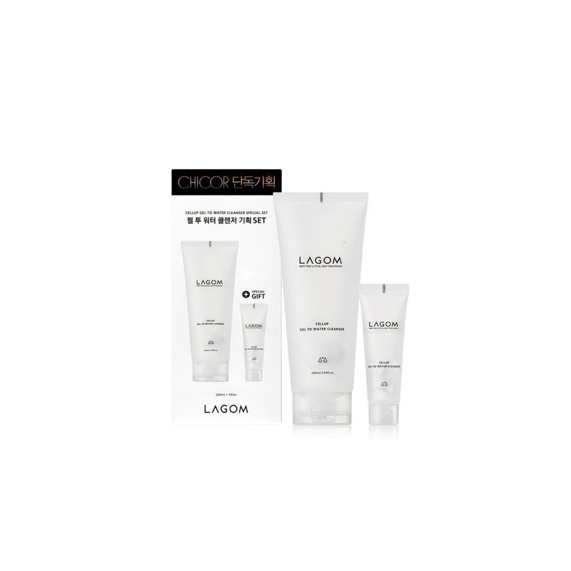 [Moisture morning cleansing exclusive plan] Lagom Celeb Gel to Water