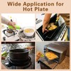 Bonison 3-Pack Hot Plate Grippers for Kitchen Use, Heat-Resistant with