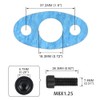 PTNHZ AN4 Turbo Oil Feed Inlet Flange Adapter Kit w/Gasket