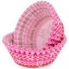 Happy Valentine's Day Pink Decorative Baking Cups - Patterned Paper