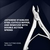 Harry's Supplies Cuticle Trimmer, Cuticle Nipper, Cuticle Remover, Double action