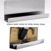 LuHeToz Stainless Steel Key and Letter Holder with Magnetic Memo
