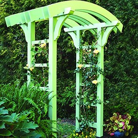 Woodworking Project Paper Plan to Build Garden Arbor and Gate
