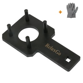 ReluxGo Crankshaft Pulley Holding Tool Crankshaft Vibration Harmonic Damper Holder Tool Crankshaft Wrench Crankshaft Holding Tool for VW Routan Dodge Chrysler Ram 3.6L replace 10198A