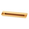 Gold Sliding Door Handle Cabinet Drawer Knob Zinc Alloy Recessed