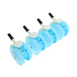 ORFOFE 4pcs Walker Wheels Quiet Replacement Casters for Smooth Maneuverability Detachable Caster Accessories for Indoor Learning and