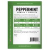 Peppermint Seeds for Planting is A Heirloom, Open-Pollinated, Non-GMO Herb