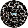 Cute Black Cat Stickers 40 PCS - Waterproof Vinyl Decals