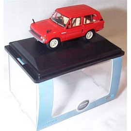 Oxford LAND R0VER RANGE R0VER Classic masai Red Vehicle 1:76 railway scale diecast model