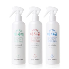 Jeongpum Salecheo Nature Republic Smooth Shower Scrub 300ml (Body Scrub Soap and Foot Shampoo Combo)