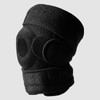 Meniscus Protective Knee Pad Black Free Size Anti Slip Adjustable