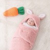 Manta de Felpa para Bebé, Saquito para Dormir, 0-3 Meses