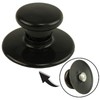SPARES2GO Universal Glass Lid Knob & Safety Skirt for 1.5L