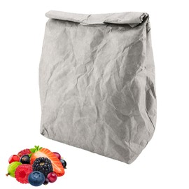 Cyrank Waxed Lunch Bag, Food Bag, Waterproof Lunch Bag Made of Washable Paper, Reusable, Waterproof Insulated Lunch Bag, Lunch Bag, Insulated Cold or Warm, Cool Bag