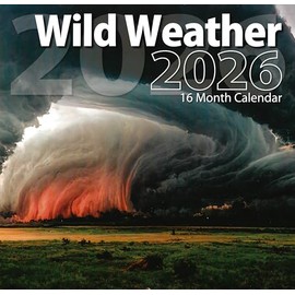 2026 Wild Weather Full Size Wall Calendar for Planning, Scheduling, and Organizing