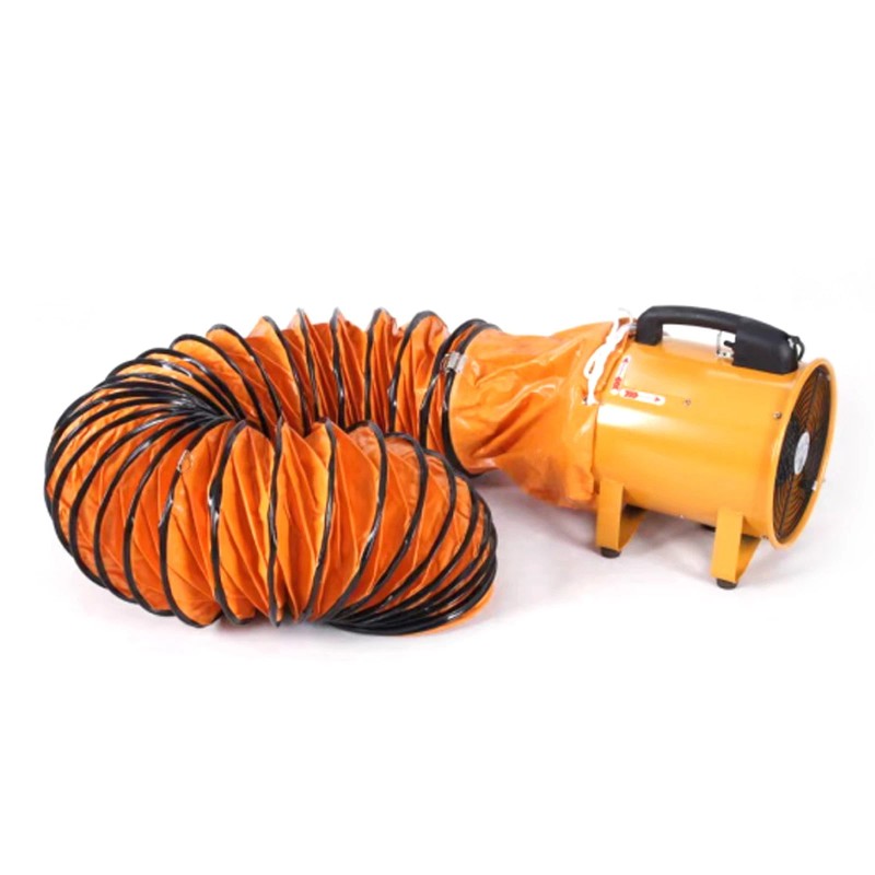 Unbranded 8m PVC Flexible Adjustable Ventilation Duct Hose with 2pcs