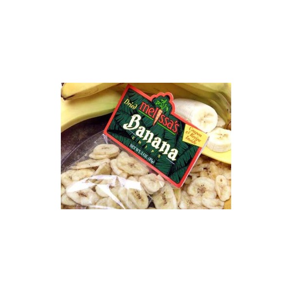 Melissa's Dried Banana Chips, 3 packages (3 oz)