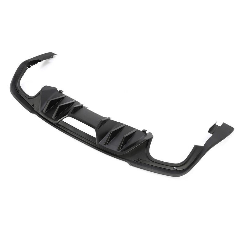 HECASA Rear Diffuser Compatible with 2018-2022 Ford Mustang Bumper Lip