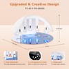 FOLAI UV LED Nail Dryer Lampe, Professional Automatic Dryer, 48