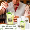 Pickmesh 100 Pcs Derby Plastic Cups Bulk Thick 12 oz