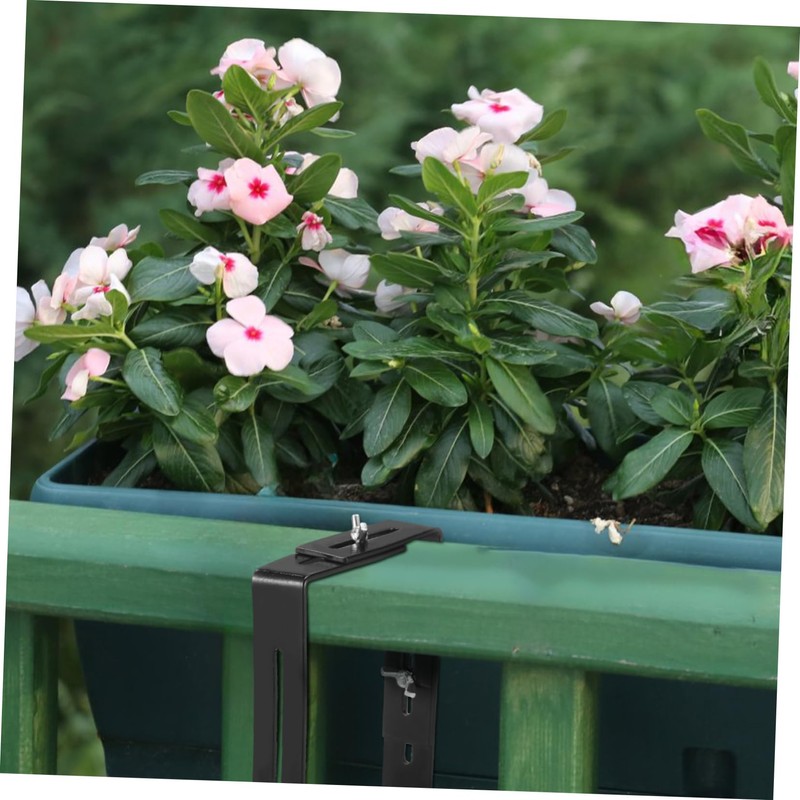 Totority 1Set Iron Flower Pot Bracket Heavy Duty Flower Planter