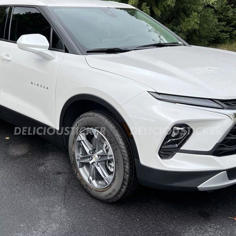 Deliciousticker For 2023-2025 Chevy Blazer Front Side Markers SMOKE PreCut