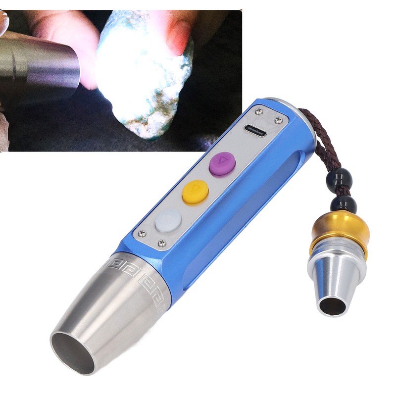 Adjustable Gem Identification Light Pocket 3LED Jewelry Appraisal Flashlight with