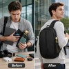 Compact Lightweight Backpack for Daily Use – Multi-Compartment Daypack for