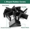 Bivethoi 20 PCS 2 Inch / 50mm Rubber Caps Angle