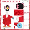Shyyween Spring Porch Goose Outfits 23 Inch Lady Goose Robe